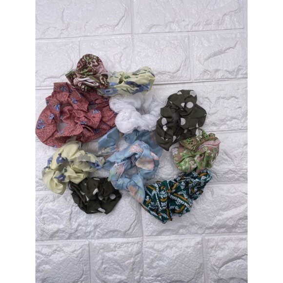 13pcs Hair Scrunchies Velvet Elastics Bobbles Ponytail Holder Hair Bands Scrunch - Picture 11 of 11
